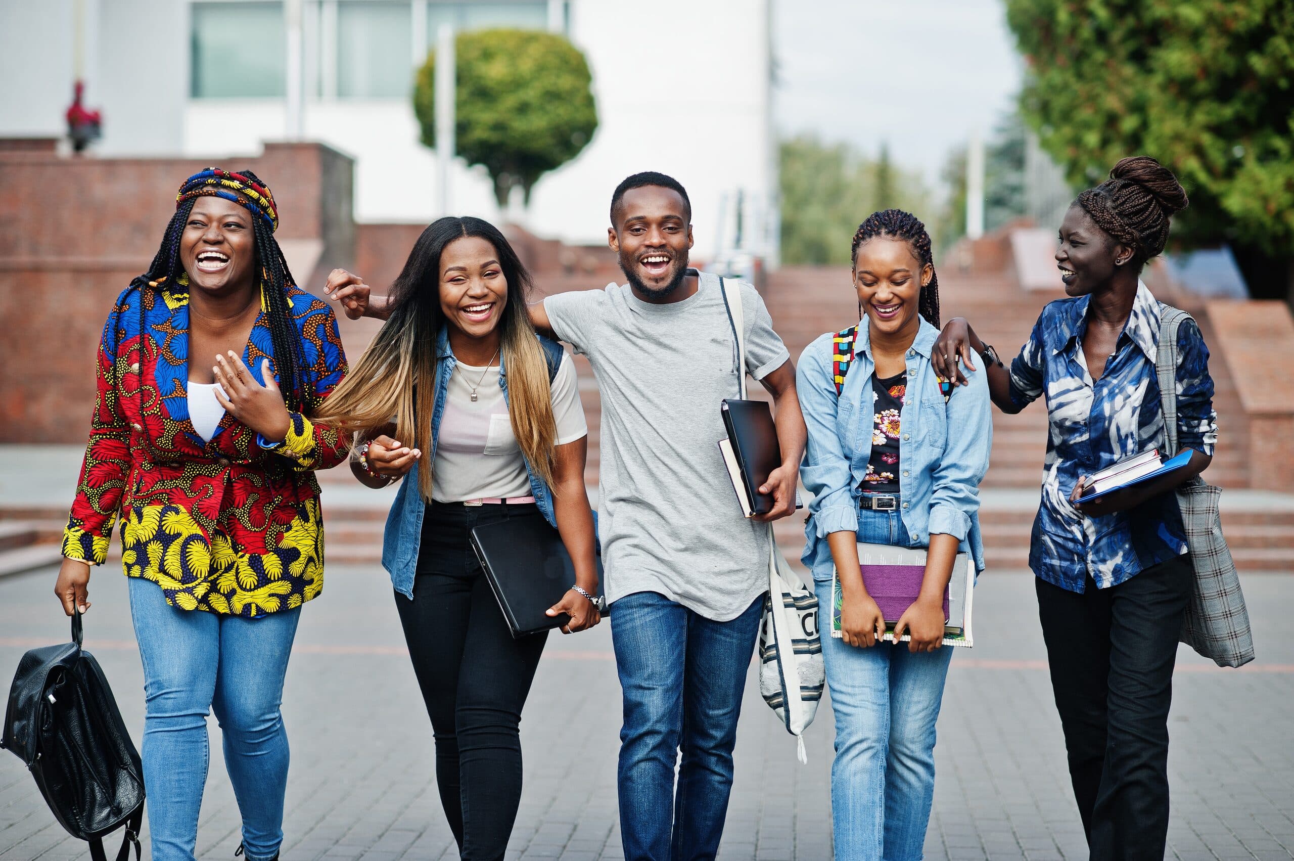 Mahanaim Educational Institute students on campus